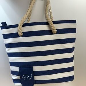 Canvas Tote wine purse